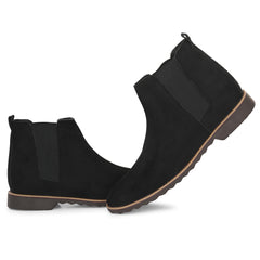 attitudist-black-mid-top-round-toe-chelsea-boots-for-men