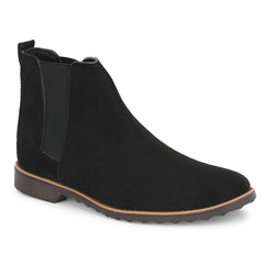 attitudist-black-mid-top-round-toe-chelsea-boots-for-men