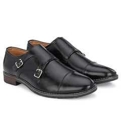 black-double-monk-strap-attitudist-shoes-for-men-with-buckle-sp4a